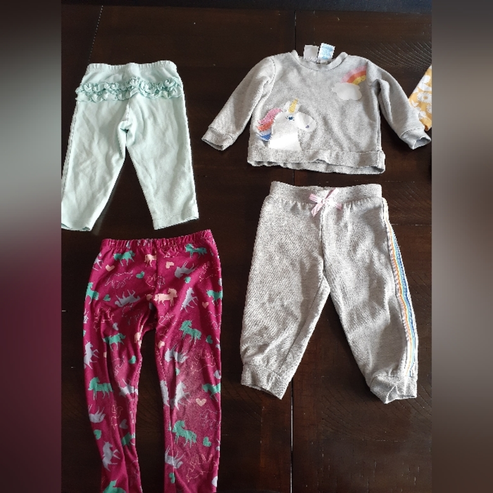 Cat & Jack, Carter's bottoms and matching set